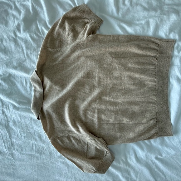 NEW W/tags EAVES Emileigh Polo in Tan Size Small - Picture 9 of 10